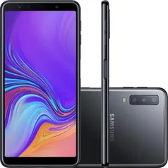 [Cartão Americanas] Smartphone Samsung Galaxy A7 64GB Dual Chip Android 8.0 Tela 6" Octa-Core 2.2GHz por R$ 1266