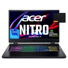 [INTERNACIONAL]Acer Nitro 5 Tela 17.3" FHD IPS 144Hz Core i5 12500H RTX 3050 TGP