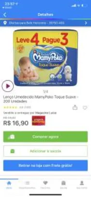 Lenço umedecido - Mamypoko 200 unidades