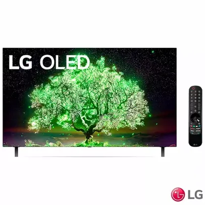 Smart TV 4K LG OLED 65" com Inteligência Artificial ThinQ AI, Google Alexa e Wi-Fi - OLED65A1