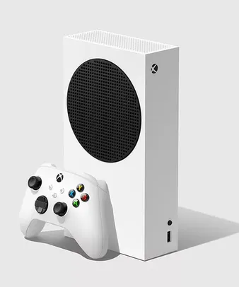 xbox series s 512gb ssd + controle sem fio - branco único