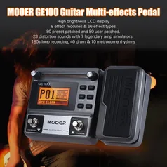 [IMPOSTO INCLUSO] Pedal para Guitarra MOOER GE100 