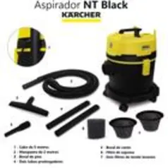 Aspirador De Água E Pó NT Black 1300 15L 127V