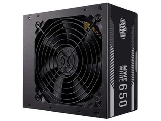 Fonte 650W Cooler Master - MWE 650 White V2 com Cabo | R$ 315