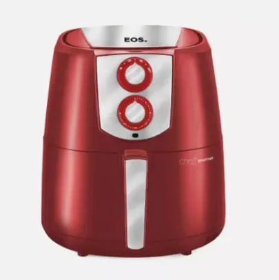 Fritadeira Sem Óleo Air Fryer eos Chef Gourmet 4,2L Vermelha EAF42V 110V