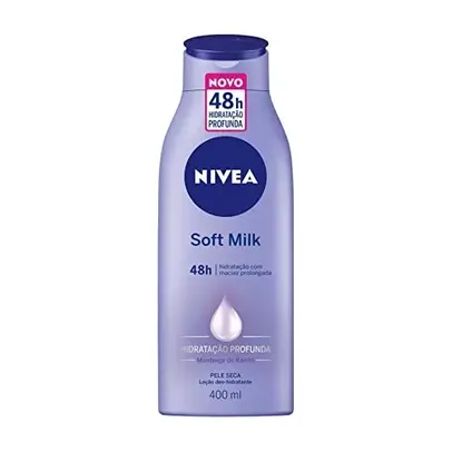 [REC/SUPER R$13,50] Loção Hidratante Nivea Soft Milk - 400ml