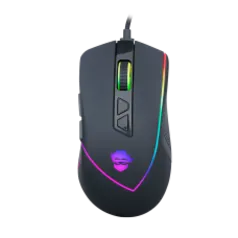 Mouse Gamer Ninja Tron, RGB, 8 Botões, 7200 DPI, Black, MS-GN-TRON