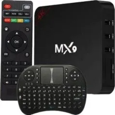 Tv Box MX9 com Android 6.0 - R$189,90