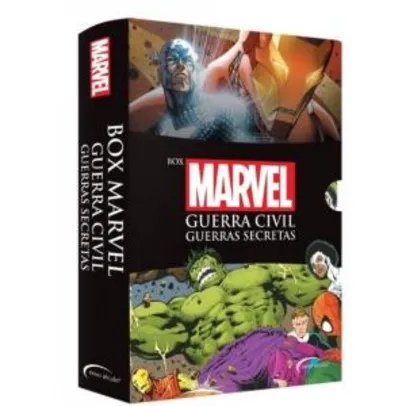 (Retirando na loja) Livro - Box Marvel Guerra Civil: Guerras secretas R$20