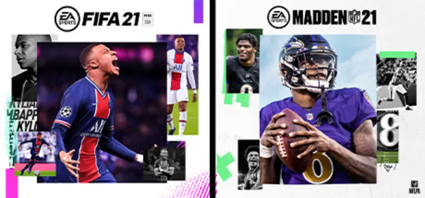 FIFA 21 + Madden NFL 21 (PC) | R$130