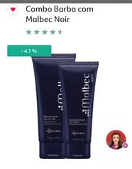 Combo Barba com Molbek Noir