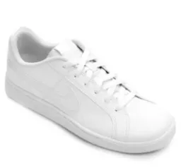 Tênis Couro Nike Court Royale Masculino - Branco