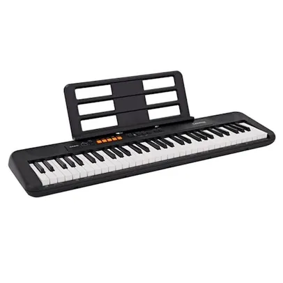 Teclado Musical Casio CT-S100 Casiotone Preto 61 Teclas