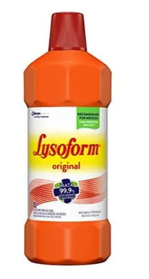 [Prime] 10 unid | Desinfetante Lysoform Bruto Original 1L - Valor por unidade