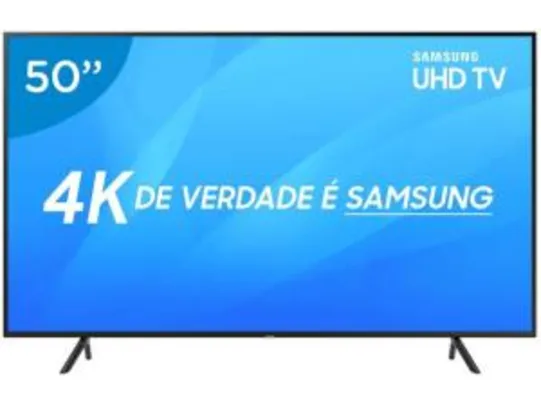Oportunidade! 2 unidades da Smart TV 4K LED 50” Samsung 50NU7100 Wi-Fi - Conversor Digital 3 HDMI 2 USB por R$ 3798