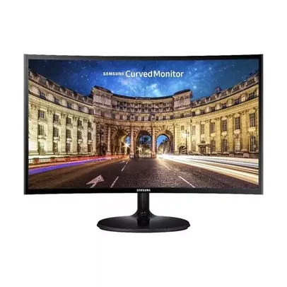 Monitor Samsung 27 LED Curvo Wide Full HD HDMI/VGA FreeSync 60HZ - LC27F390FHLMZD