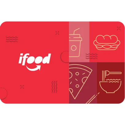 Gift Card Ifood - R$ 100