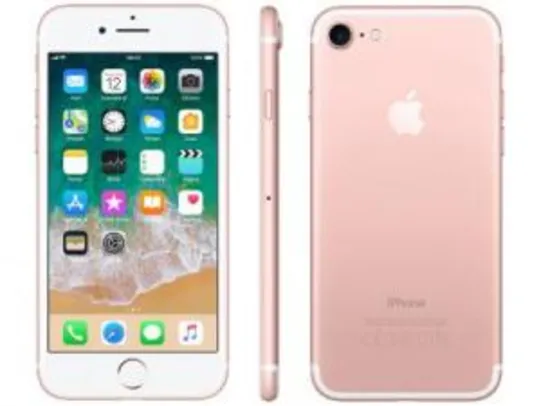 iPhone 7 Apple 32GB Prateado 4G Tela 4.7” Retina - Câm. 12MP + Selfie 7MP iOS 10 Proc. Chip A10