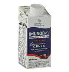 Bebida Láctea Piracanjuba Imunoday Sabor Chocolate Zero Lactose 200ml R$4