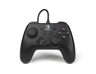 Controle P/ Nsw Powera 1511370-01 com fio, - Nintendo Switch, Black Matte