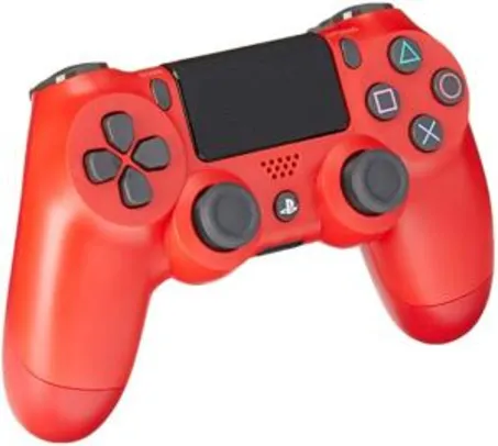 [PRIME] Controle Dualshock 4 - PS4- Vermelho | R$239