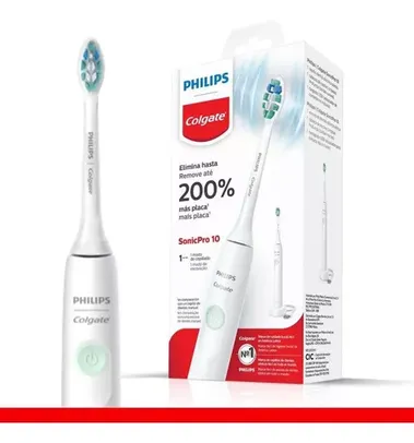 Escova De Dente Elétrica Philips Colgate Sonicpro 10