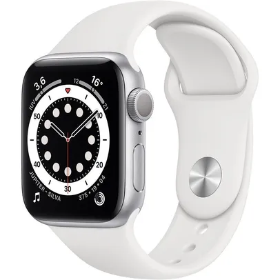  [reembalado] Apple Watch Series 6 40mm Caixa Prateada [REEMBALADO]