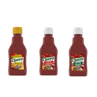 Kit Ketchup Quero 200g