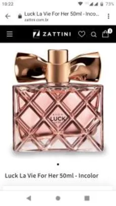 Luck La Vie For Her 50ml - Incolor
