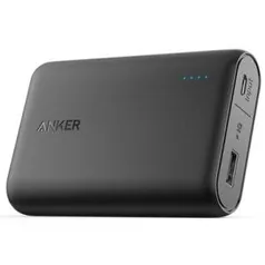 Carregador Portátil Power Bank, 10.000Mah, Anker, Preto | R$133