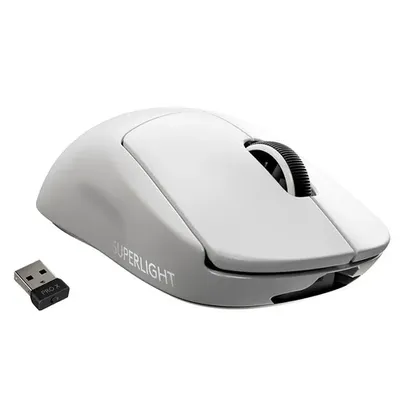 Saindo por R$ 548,91: [A VISTA] Mouse Sem Fio Gamer Logitech G PRO X Superlight, Lightspeed, 25000 DPI, 5 Botões, Branco - 910-005941 | Pelando