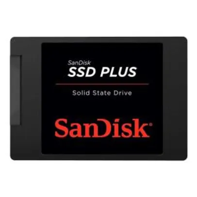 SSD Plus SanDisk 240G, SDSSDA-240G-G26 R$160