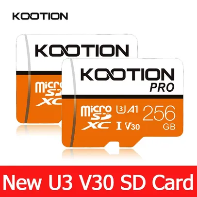 Cartão de Memória KOOTION T1 Pro 128GB A1 V30 U3 (2 cartões de 128gb)