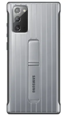 Capa protetora Galaxy Note20 Protective Standing Prata 