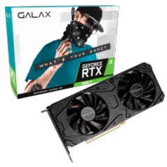 Placa de Video GALAX, GeForce RTX 3060 Ti (1-Click OC),  LHR, 8GB, GDDR6, DLSS, Ray Tracing, 36ISL6MD1VQW