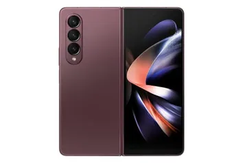 Smartphone Samsung Galaxy Z Fold4 256GB 5G Wi-Fi Tela dobrável de 7.6'' Dual Chip Processador Snapdragon 12GB RAM Câmera Tripla - Vinho