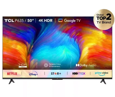 Smart TV P635-Series 50P635 LED 4K 50" TCL Bivolt