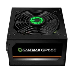 Fonte De Alimentacao 650w Gp650 Eps 80 Plus Bronze Gamemax 