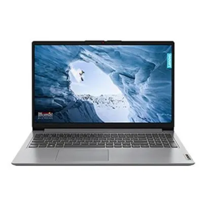 Notebook Lenovo Ideaped 1, Intel Celeron, 4GB RAM, 128GB SSD, Tela De 15.6 Polegadas, Windows 11, Cloud Grey