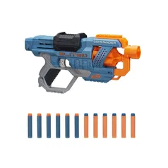 (APP/AME R$91) Lança Dardos Nerf Elite 2.0 Commander Rd-6, Tambor Giratório Para 6 Dardos - Hasbro