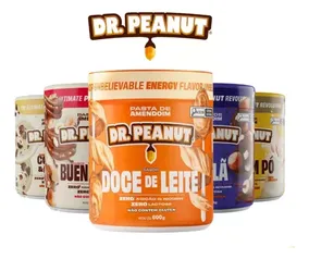 Pasta De Amendoim 600g Sabores - Dr Peanut Lançamento