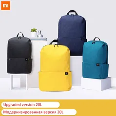 (NOVO USUARIO) Mochila xiaomi 20L | R$ 71