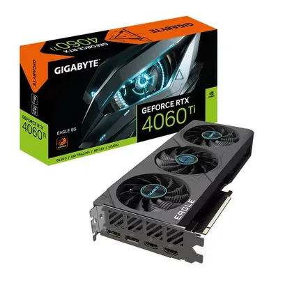 Placa de vídeo Nvidia Gigabyte  Eagle GeForce RTX 40 Series RTX 4060 Ti GV-N406TEAGLE-8GD 8GB