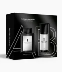 Kit Perfume Antonio Banderas Secret Anual + Deo Spray KIT