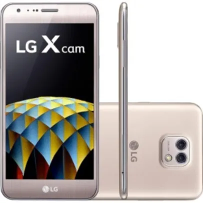 Smartphone LG X Cam 4G K580DSF Desbloqueado Dourado por R$ 830