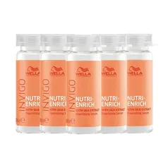 Kit Com 5 Unidades De Ampola Professionals Invigo Enrich Wella 10ml