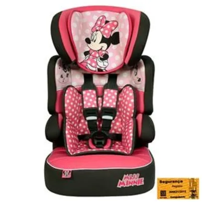 Cadeira para Automóvel Disney Beline SP Minnie Mouse 589604 – 09 a 36kg - R$300