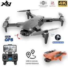 Drone XKJ l900 Pro GPS 4K Câmera Dupla HD | R$468