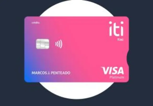 Lançamento - Cartão de crédito iti (FÍSICO)