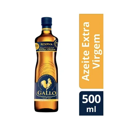 [APP + Cliente Ouro + Leve 6 pague 4] Azeite de Oliva Gallo Reserva - 500ml | R$20
